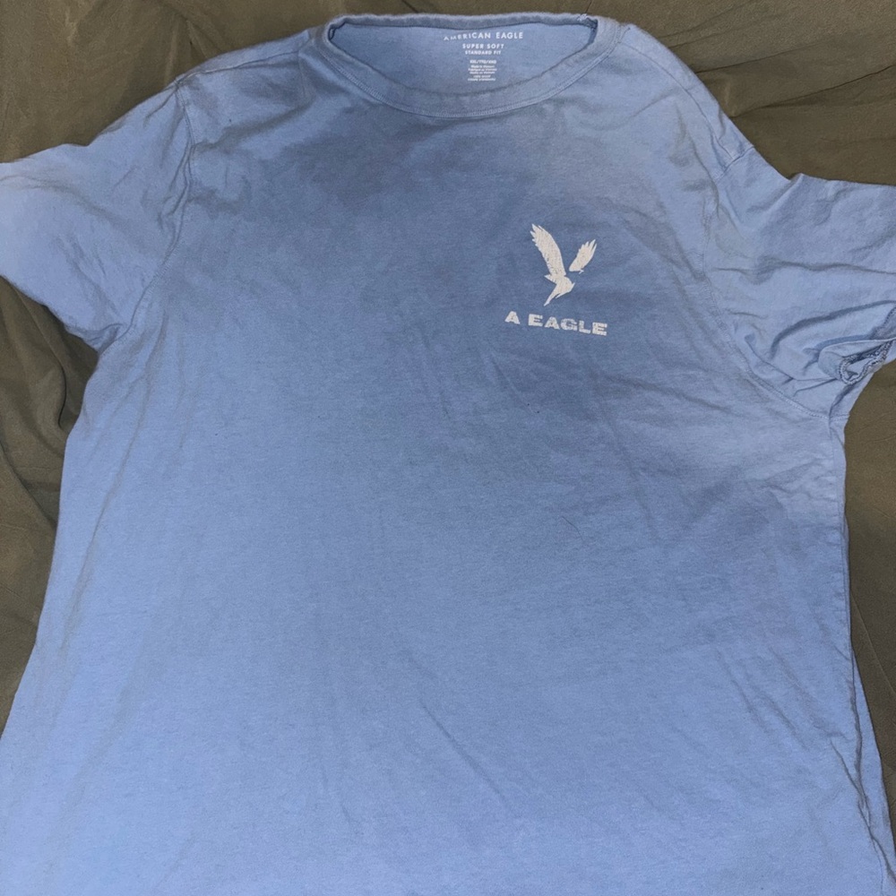 American Eagle Outfitters Sky Blue Tee